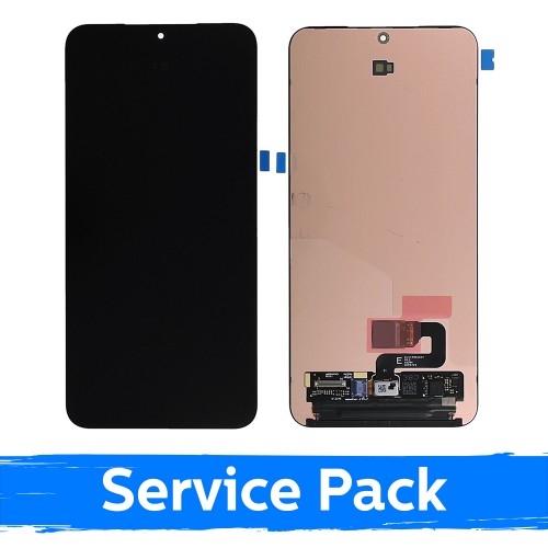 LCD displejs saderīgs ar Samsung S926 S24 Plus melns (Service Pack) (NF versija)