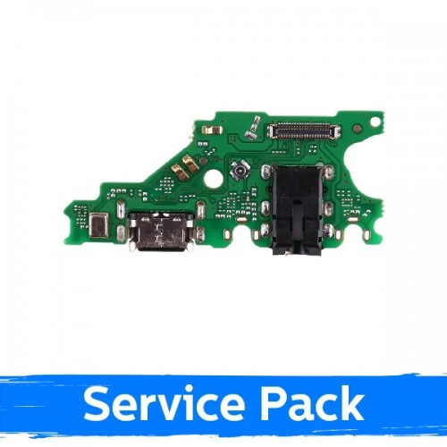 Uzlādes ports saderīgs ar Huawei Mate 20 Lite ar elastīgais kabelis / Plata (Service Pack)