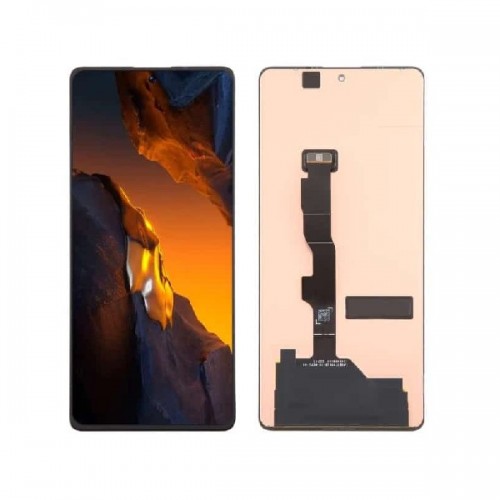 LCD displejs saderīgs ar Xiaomi Redmi Note 13 5G / Poco F5 5G melns HQ