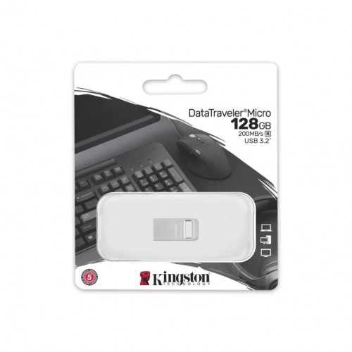 USB zibatmiņa Kingston "Micro G2" 128GB USB3.2 / 100% oriģināls /
