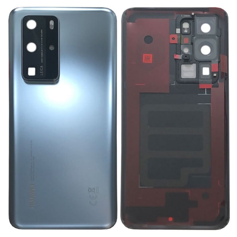 Aizmugurējais vāciņš priekš Huawei P40 Pro Sudrabs Frost original (used Grade B)