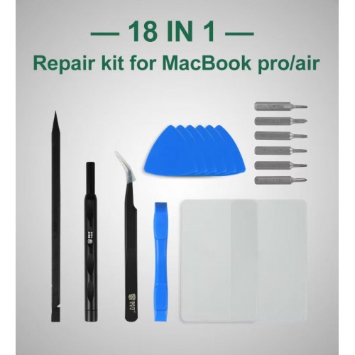 Izjaukšanas instrumentu komplekts "Best-502" priekš MacBook datoriem