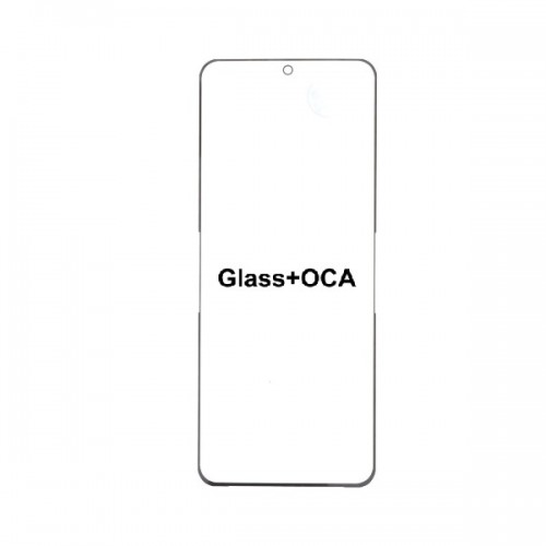 Ārējā ekrāna stikls saderīgs ar "Pro+" Samsung F721 Z Flip4 / SOFT FRONT GLASS + OCA / komplekts