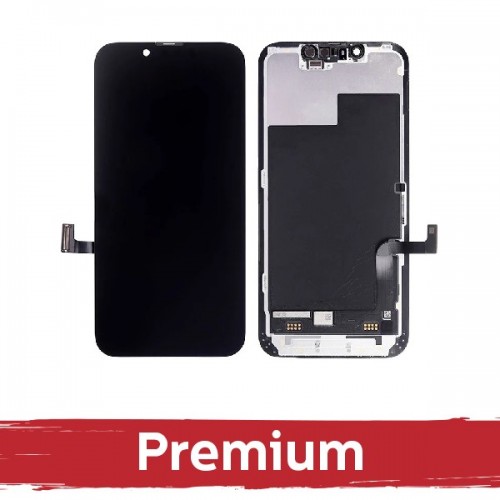 LCD displejs saderīgs ar iPhone 13 Mini melns (INCELL / Premium) /*Removable IC*/