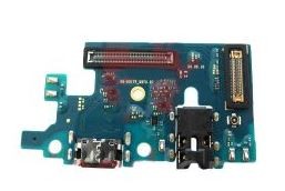 Flex Samsung M317 M31S 2020 priekš plugin, microphone, headphone connector original (service pack)