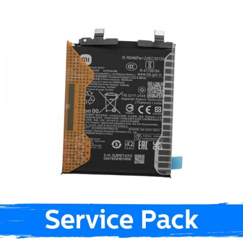 Akumulators saderīgs ar Xiaomi 13T / Redmi Note 13 Pro 4G / Poco M6 Pro 4G / X6 Pro 5G BM5T (Service Pack)