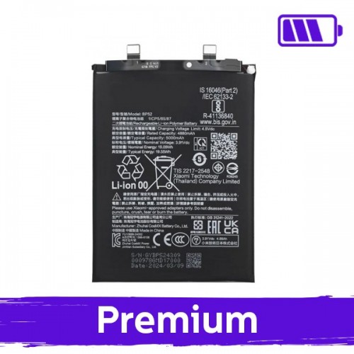 Akumulators saderīgs ar Xiaomi Poco F6 5G BP52 (OEM)