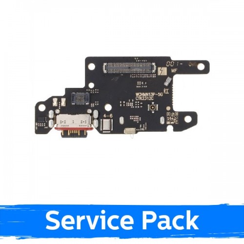 Uzlādes ports saderīgs ar Xiaomi Poco X6 5G ar flex / Plata (Service Pack)