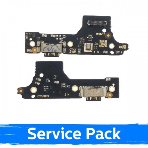 Uzlādes ports saderīgs ar Xiaomi Redmi 12 4G ar flex / Plata (Service Pack)