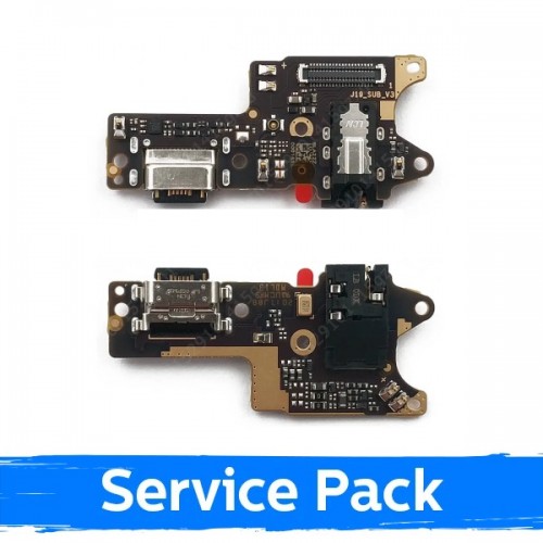 Uzlādes ports saderīgs ar Xiaomi Redmi 9 ar flex / Plata (Service Pack)