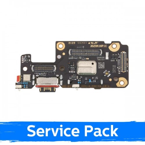 Uzlādes ports saderīgs ar Xiaomi Redmi Note 11 Pro+ 5G ar flex / Plata (Service Pack)