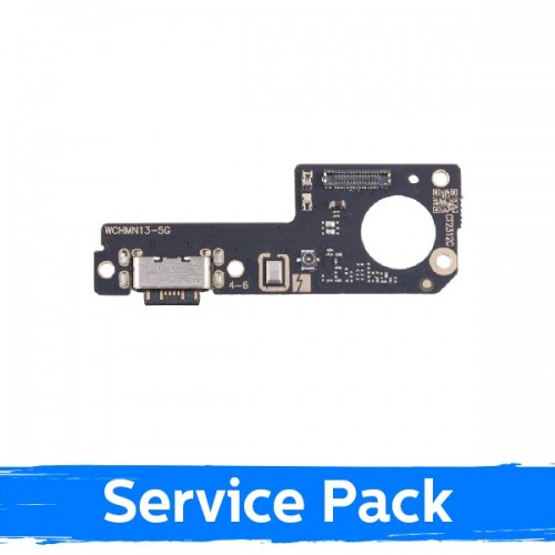 Uzlādes ports saderīgs ar Xiaomi Redmi Note 13 5G ar flex / Plata (Service Pack)