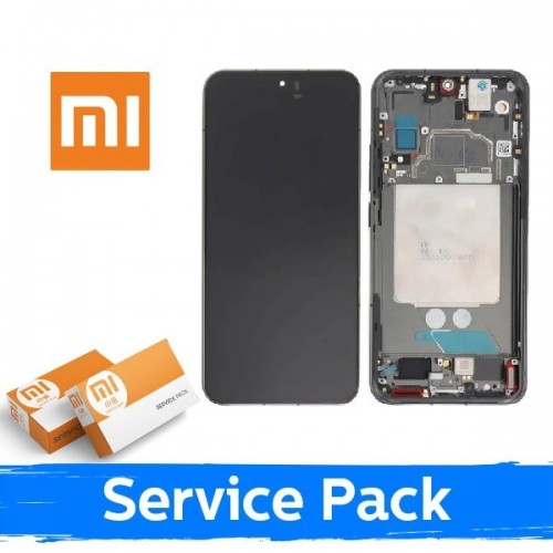 LCD displejs saderīgs ar Xiaomi 13 ar rāmi / Flora Green / (Service Pack)