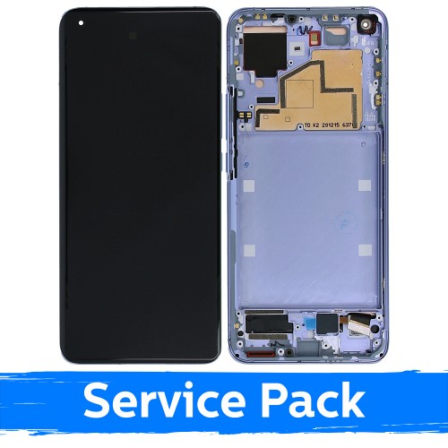 LCD displejs saderīgs ar Xiaomi Mi 11 5G ar rāmi / Special Edition / (Service Pack)