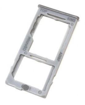 SIM card holder Samsung A426 A42 5G pelēks (Prism Dot Pelēks) ORG