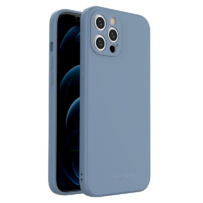 Maciņš Wozinsky Color Maciņš Silicone priekš iPhone 11 Pro Max zils