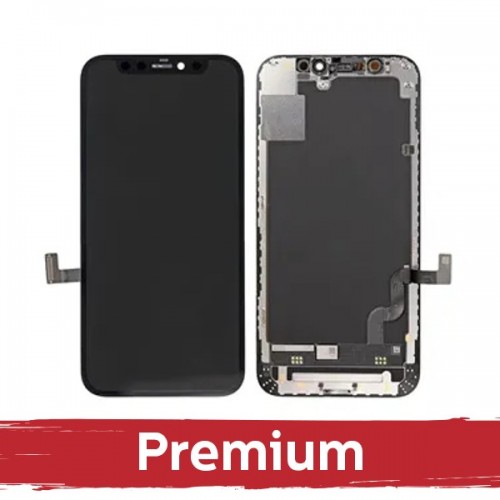 LCD displejs saderīgs ar iPhone 12 Mini melns (INCELL / Premium) /*Removable IC*/