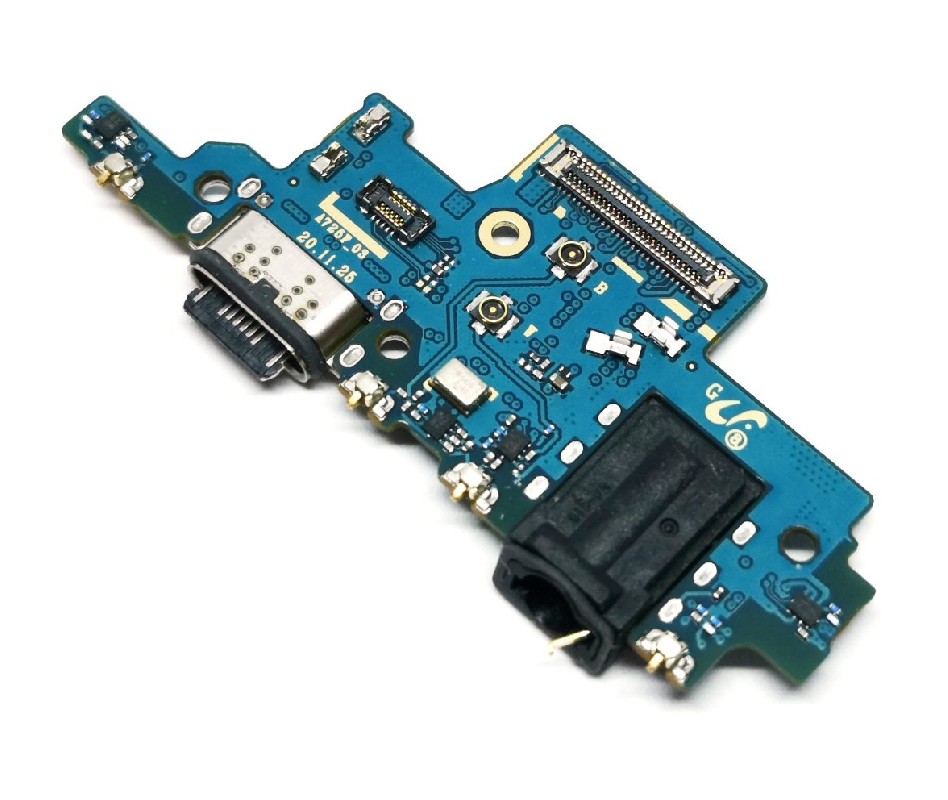 Flex Samsung A725/A726 A72 4G/A72 5G priekš plugin, microphone, headphone connector original (service pack)