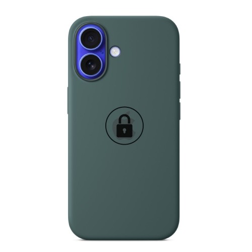 Maciņš "Silicone Case v2" iPhone 16 Plus / Ezera zaļš / iepakojumā