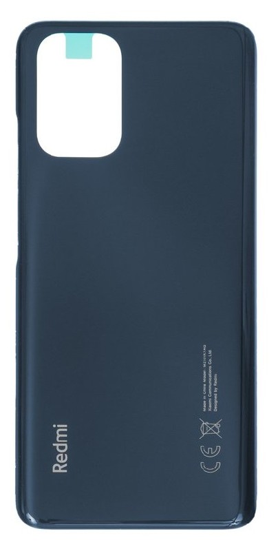 Aizmugurējais vāciņš priekš Xiaomi Redmi Note 10 4G Onyx Pelēks/Shadow Melns (M2101K7AI/M2101K7AG) ORG