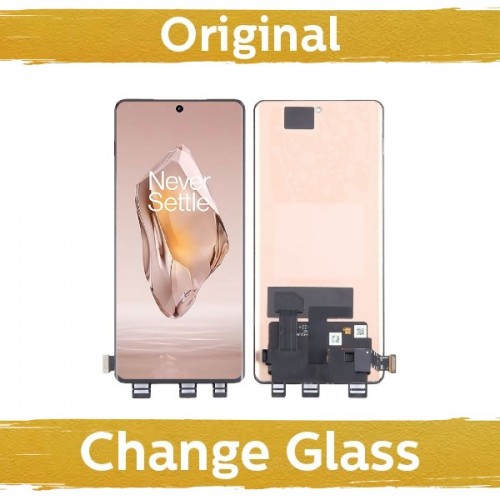 LCD displejs saderīgs ar OnePlus 12R melns (Atjaunots: Ķīna)