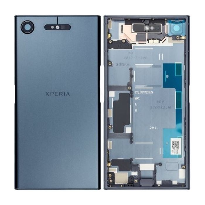 Aizmugurējais vāciņš priekš Sony G8341 Xperia XZ1 zils original (used Grade C)