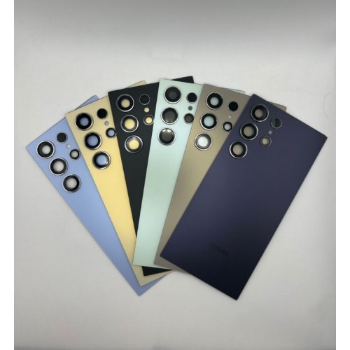 Aizmugurējais vāks saderīgs ar Samsung S928 S24 Ultra / Titanium Violet / (ar kameras lēcu) OEM