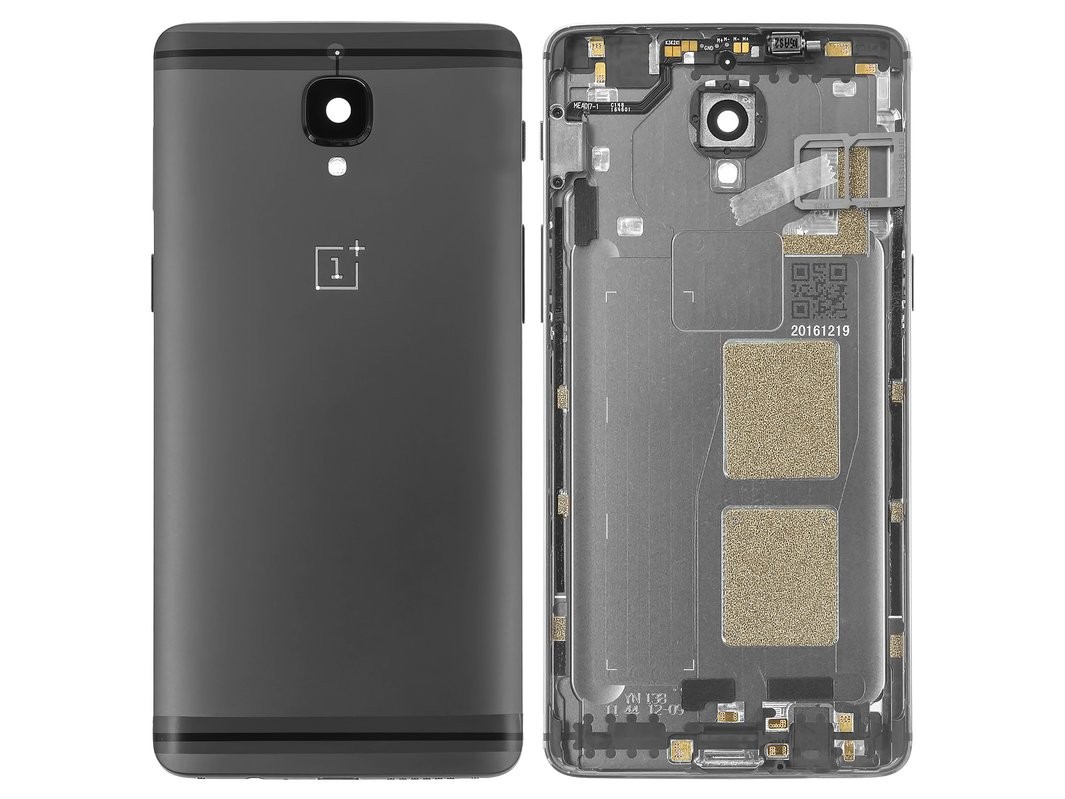 Aizmugurējais vāciņš priekš OnePlus 3/3T Melns original (used Grade A)