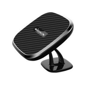 Bezvadu auto lādētājs+holder Nillkin Magnetic (10W) melns