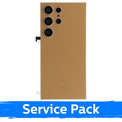 Aizmugurējais vāks saderīgs ar Samsung S928 S24 Ultra / Sandstone Orange / (Service Pack)