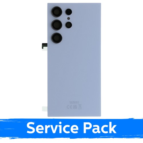 Aizmugurējais vāks saderīgs ar Samsung S928 S24 Ultra / Titanium Blue / (Service Pack)