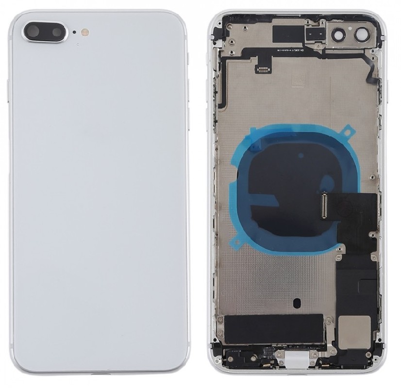 Baterija maciņš iPhone 8 Plus Sudrabs full ar flex original (used Grade C)