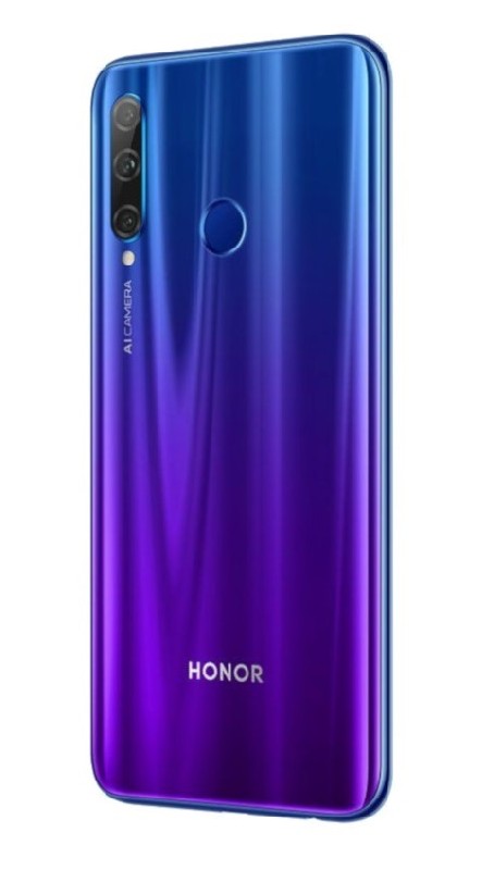 Aizmugurējais vāciņš priekš Honor 20 Lite Phantom Zils original (used Grade C)