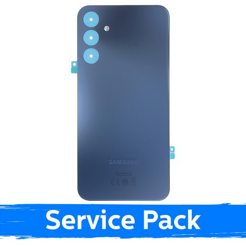 Aizmugurējais vāks saderīgs ar Samsung A156 A15 5G / zilmelns / (Service Pack)
