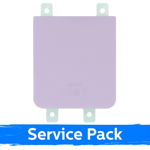 Aizmugurējais vāks saderīgs ar Samsung F731 Z Flip5 / Lavender / (Service Pack)