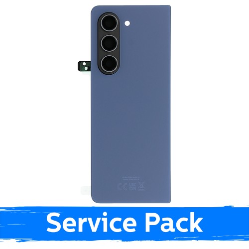 Aizmugurējais vāks saderīgs ar Samsung F946 Z Fold5 / zils / (Service Pack)
