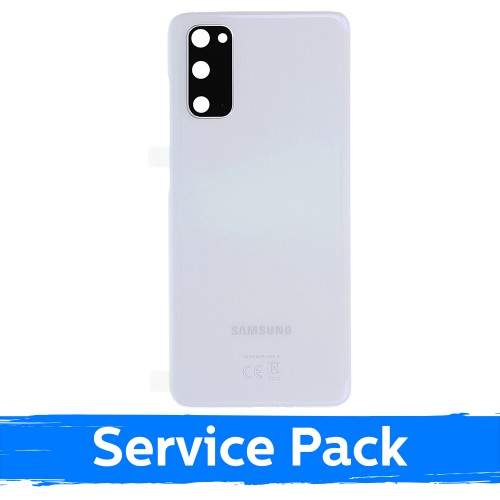 Aizmugurējais vāks saderīgs ar Samsung G980 (G981) S20 / Cloud White / (Service Pack)