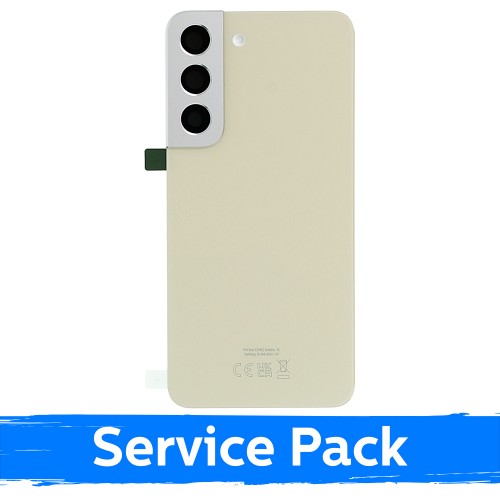 Aizmugurējais vāks saderīgs ar Samsung S901 S22 / Cream / (Service Pack)