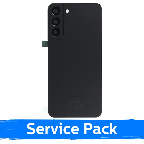 Aizmugurējais vāks saderīgs ar Samsung S906 S22 Plus / Phantom Black / (Service Pack)