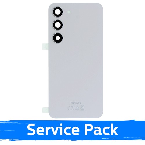 Aizmugurējais vāks saderīgs ar Samsung S911 S23 / Cream / (Service Pack)