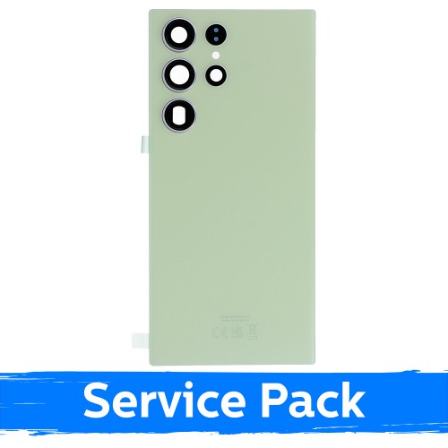 Aizmugurējais vāks saderīgs ar Samsung S918 S23 Ultra / Lime / (Service Pack)