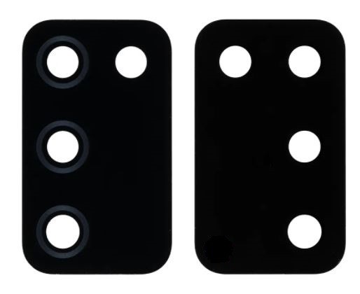 Samsung A03s A037 2021 lens priekš camera Melns original (service pack)