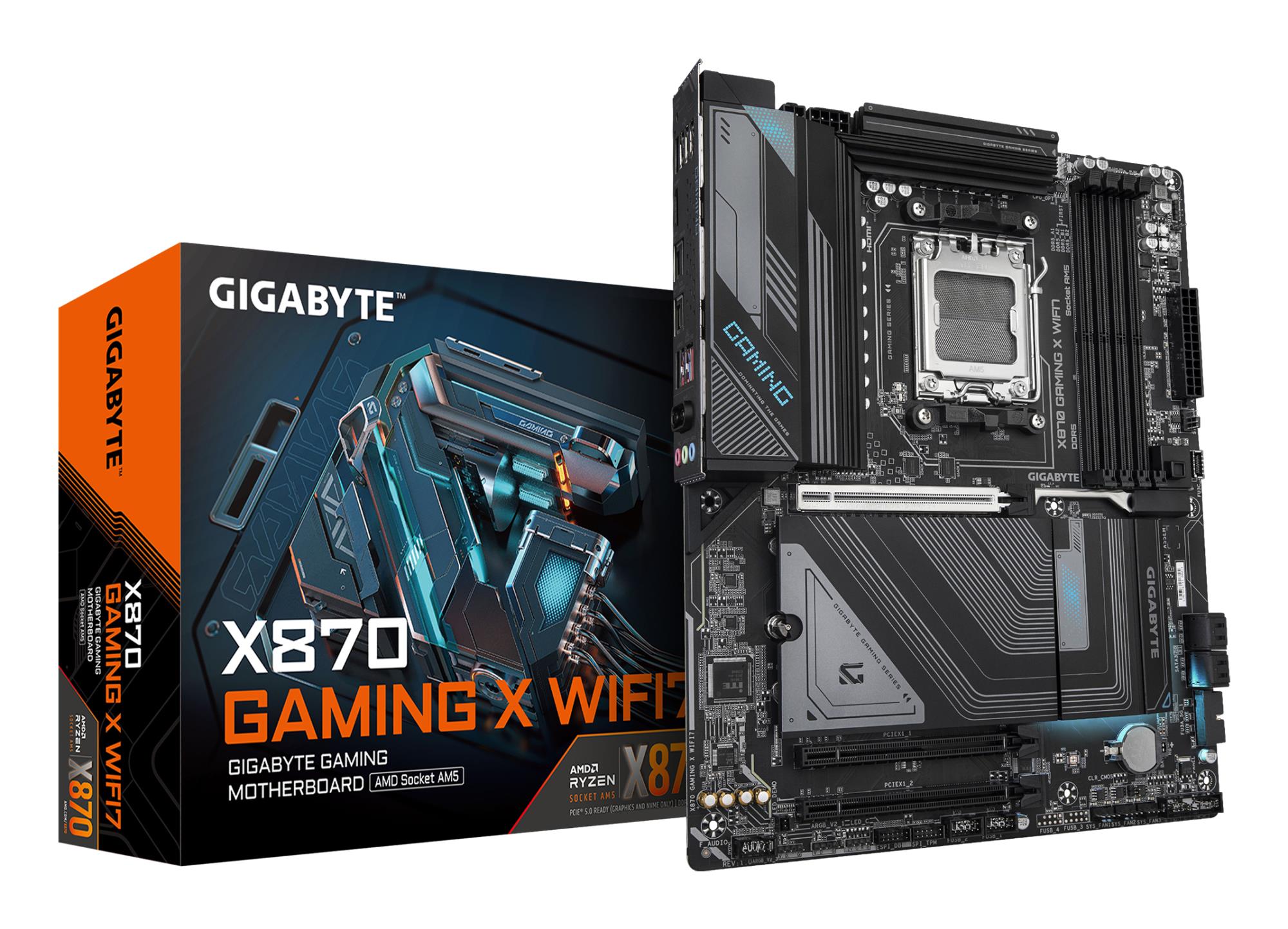 Mātesplate GIGABYTE X870 Gaming X WiFi7 AMD X870 SAM5 ATX DDR5