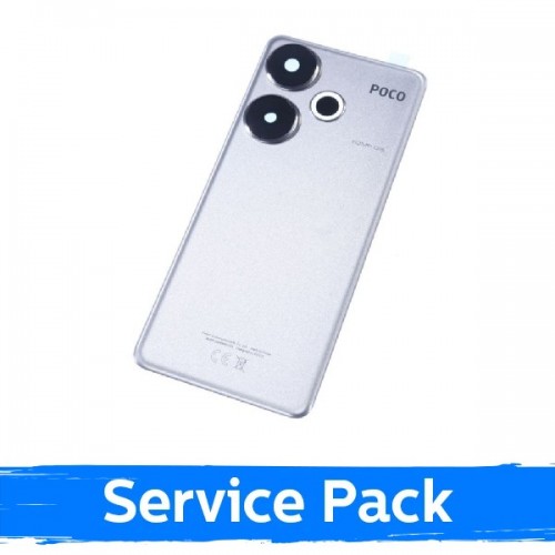 Aizmugurējais vāks saderīgs ar Xiaomi Poco F6 / Titanium / (Service Pack)
