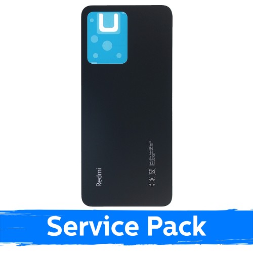 Aizmugurējais vāks saderīgs ar Xiaomi Redmi Note 12 5G / Onyx Gray / (Service Pack)
