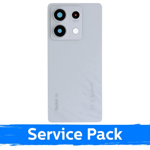 Aizmugurējais vāks saderīgs ar Xiaomi Redmi Note 13 5G / Arctic White / (Service Pack)