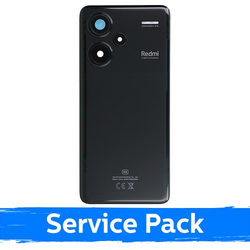 Aizmugurējais vāks saderīgs ar Xiaomi Redmi Note 13 Pro+ 5G / Midnight Black / (Service Pack)