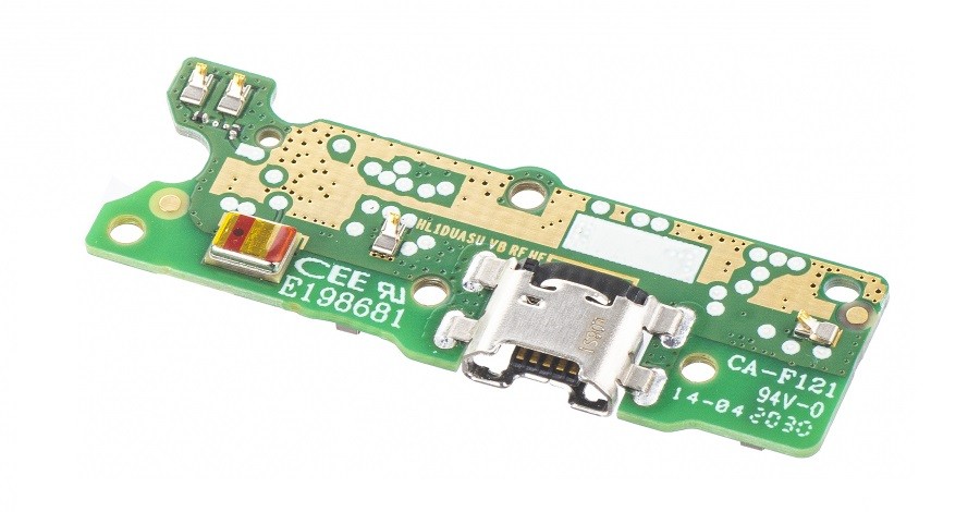 Flex Huawei Y5p ar charging connector un microphone original (service pack)