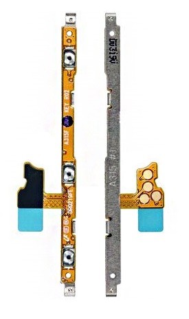Samsung A315 A31 2020/A415 A41 2020 ieslēgšanas/izslēgšanas un skaļuma kontroles flex kabelis oriģināls (servisa komplekts)