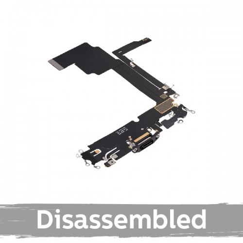 Uzlādes ports saderīgs ar iPhone 15 Pro Max ar Flex / Natural Titanium / (100% original / Used)